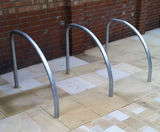 Fin Style Cycle Stand - on this page