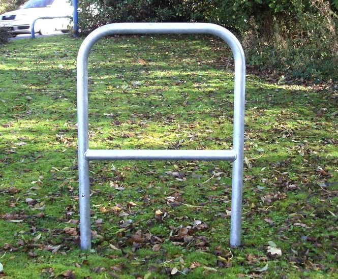 Sheffield Cycle Stand with Mid-rail