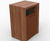 Deacon - 100L contemporary timber and steel outdoor litter bin 5