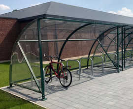 Stoke cycle shelter