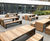 Outdoor furniture for university courtyard refurbishment 0