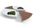 Arrowhead co-ordinated seating and planter elements 6