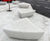 Arrowhead concrete bench 6