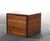 Deacon Cube - small outdoor hardwood and steel bench for public spaces 3