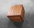 Deacon Cube - small outdoor hardwood and steel bench for public spaces 4