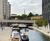 Sleeper benches for water front North Wharf road 9