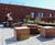 Planters and seating for rooftop garden - Manchester 3