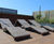 Planters and seating for rooftop garden - Manchester 1