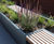 Planters and seating for rooftop garden - Manchester 10