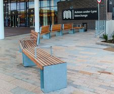 DDA compliant seating for Ashton Transport Interchange