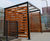 Street furniture and shelter for student accommodation  2