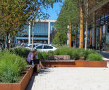 Inspira Linear - modular retaining wall system for raised planters - on this page