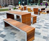Linares picnic tables and benches for Henry Royce Institute - on this page