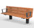 Protect - IWA 14-1 steel and timber impact-resistant outdoor seat 12