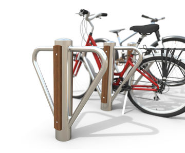 Protect - IWA 14-1 impact-tested HMV stainless steel cycle stand