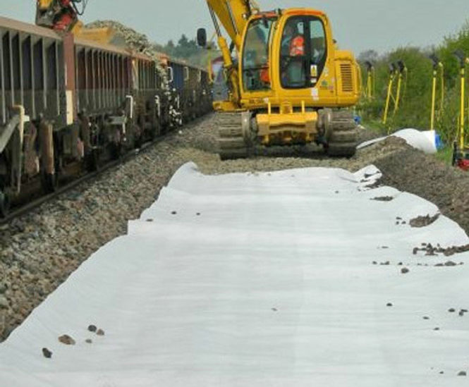 TERRAM Hydrotex™ - geocomposite for rail ballasted trackbeds