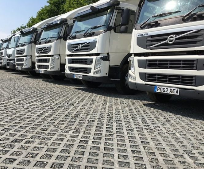 TERRAM Truckpave™ - heavy-duty recycled plastic paver