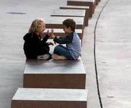 Mago - Targa contemporary concrete bench