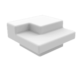 LARUSDESIGN - Degrau concrete bench