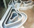 Bespoke curved, freestanding interior planters - Paris 5