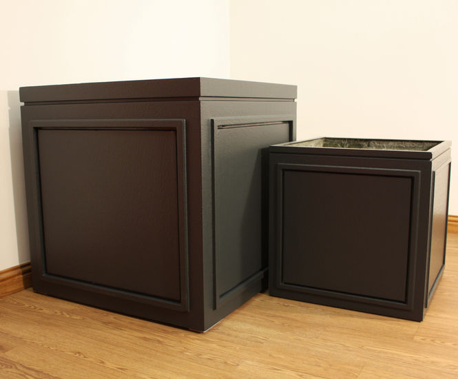 Detailed Cube Bespoke Planters