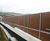 Planted acoustic barriers for relief road 0
