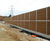 Planted acoustic barriers for relief road 1