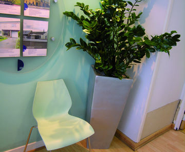 Ceramic Style - Cubis ultra-lightweight indoor planters