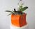Curvy - Desktop contemporary curved mini desktop planters 4