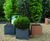 Julius Ceramic Style - ribbed fibreglass planter 3