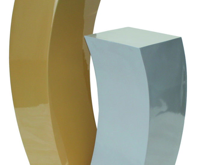 Rio Pedestals - lightweight fibreglass planter stands