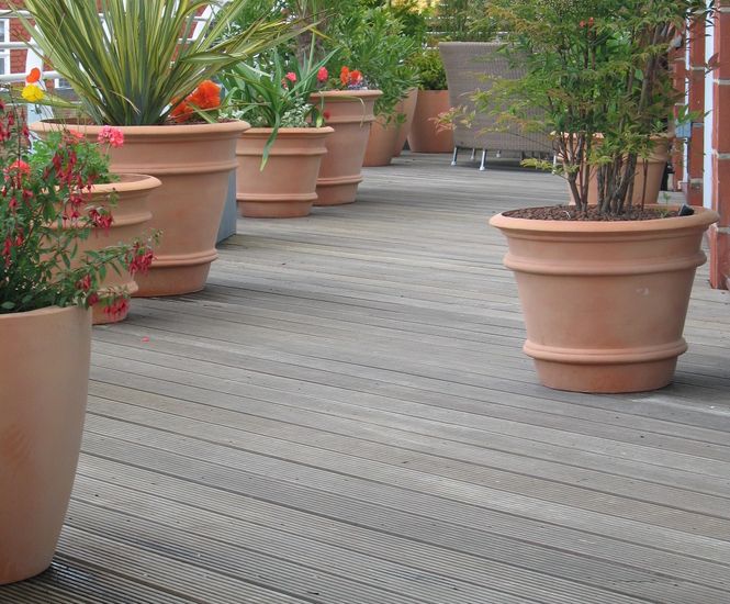 Garden Classics - Tuscany ultra-lightweight GRP outdoor planters
