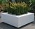 Float Avant-Garde - fibreglass square contemporary planter 0