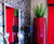 Fusion Avant-Garde Planter - tall contemporary fibreglass plant pot 3