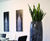 Fusion Avant-Garde Planter - tall contemporary fibreglass plant pot 4