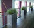 Julius Ceramic Style - ribbed contemporary fibreglass planter 3
