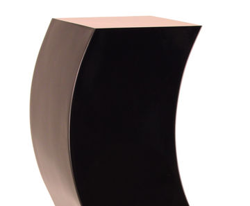 Monaco Pedestals - architectural curved planter stands