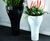 Avant-Garde Vortex - contemporary tapered fibreglass planter 1