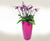 Cylik Spirit Planters - fluted fiberglass garden pots 4