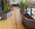 Bespoke curved planters and seating, Derby University 2