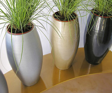 Milan Bowls - fiberglass indoor planter