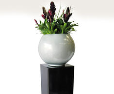 Oslo ultra-lightweight interior fibreglass bowl planters