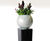 Oslo ultra-lightweight interior fibreglass bowl planters 0