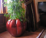 Squeeze Avant-Garde - fiberglass retro indoor planter