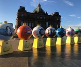Large-scale Christmas baubles raise funds for charity - on this page