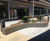 Bespoke lightweight island planters for shopping centre 0