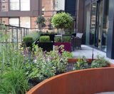 Outdoor planters in a range of effects - luxury balcony - on this page