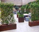 Lightweight planters and furniture for roof show garden - on this page