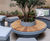 Lightweight planters and furniture for roof show garden 5