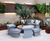 Lightweight planters and furniture for roof show garden 9